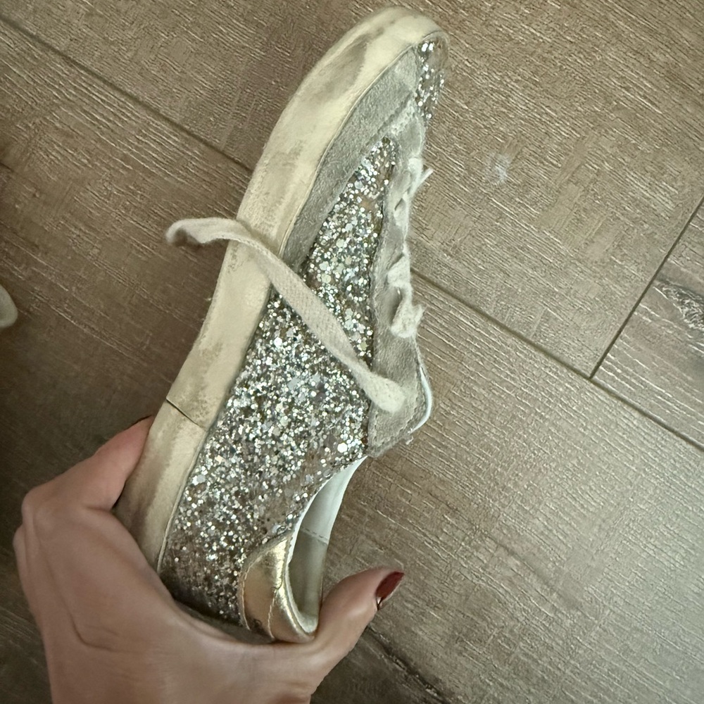 Golden Goose Kids Glitter Embellished Sneakers** in **EU31 / Multi**
